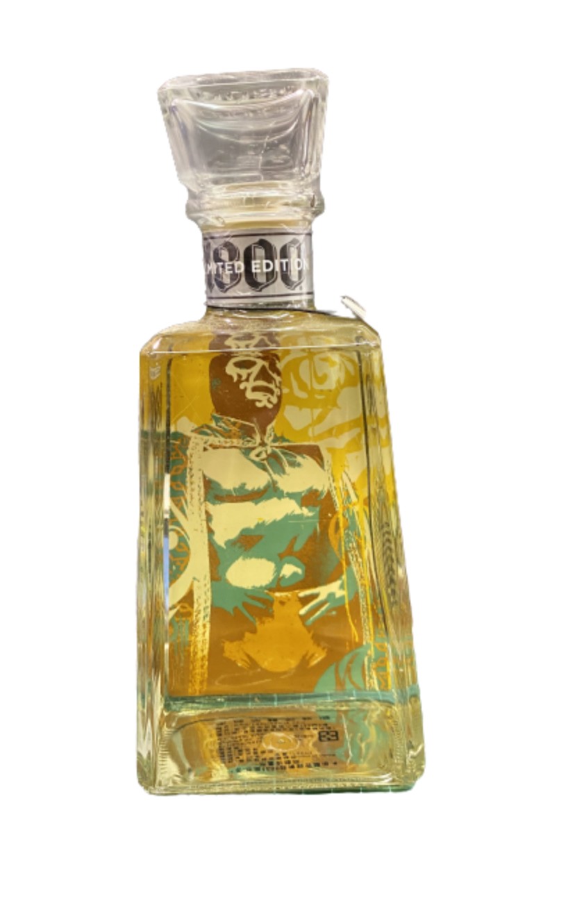 墨西哥1800龍舌蘭彩繪瓶750ml 38%                         