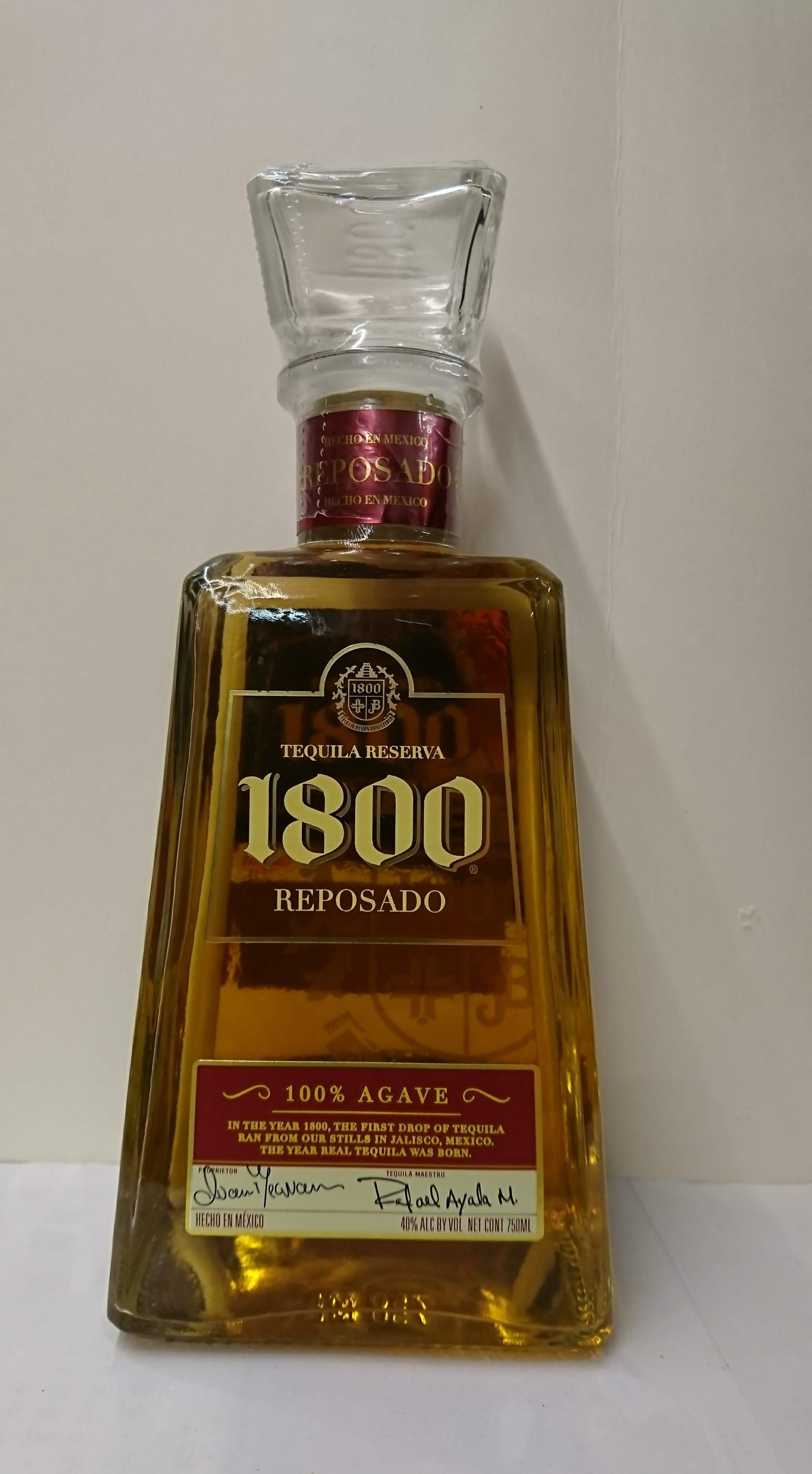 墨西哥1800龍舌蘭 750ml 40%                         