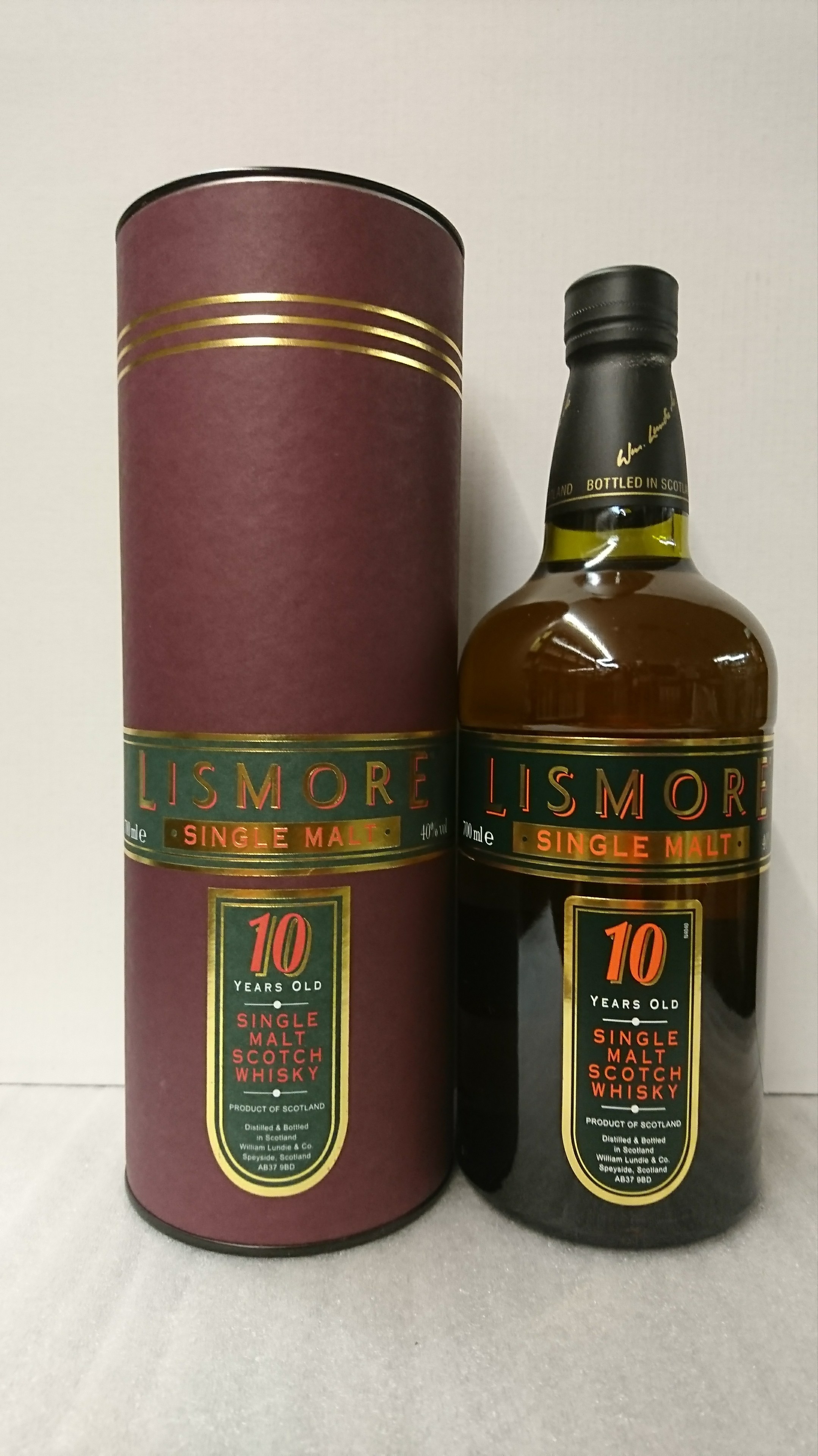 麗絲摩10年威士忌  700ml 40%                       