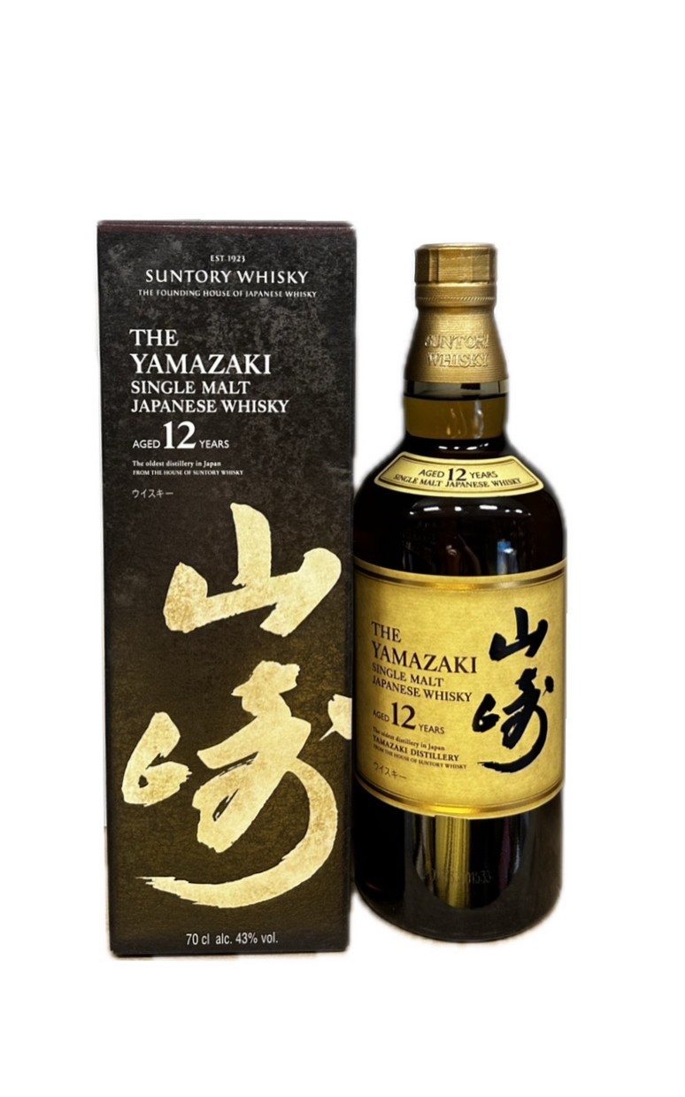 山崎12年單一麥芽威士忌 700ml 43%                