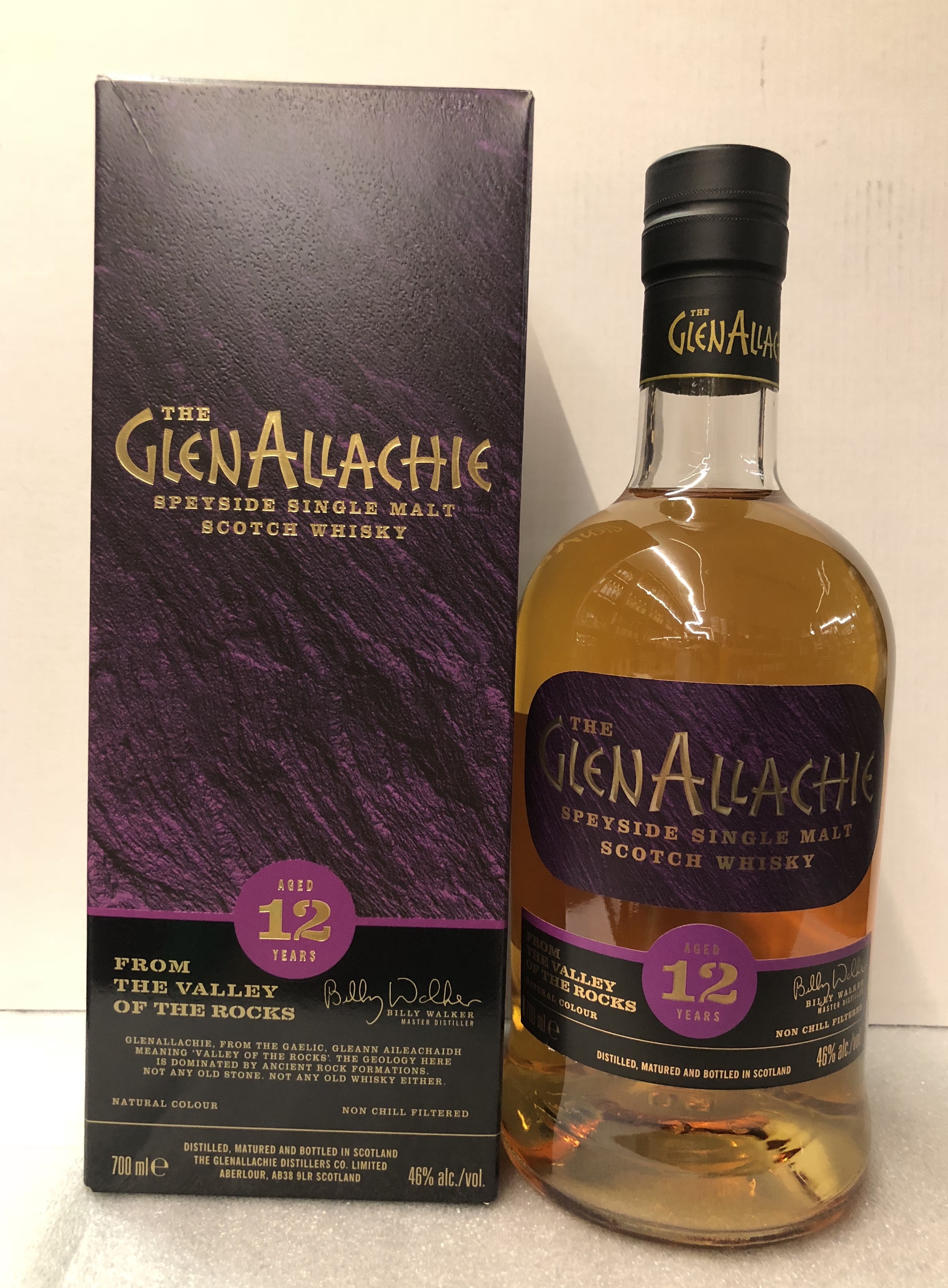 GlenAllachie 艾樂奇12年威士忌 700ml  46%