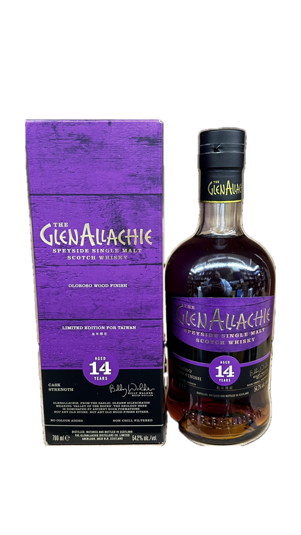 GlenAllachie  艾樂奇14年OLOROSO龍年限定威士忌 700ml 54.2%