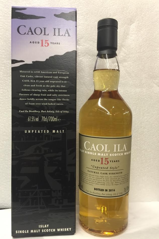 卡爾里拉*CAOL ILA15年酒廠限量原酒 700m l- 61.5%                          