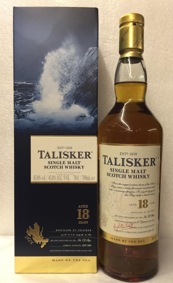 Talisker泰斯卡18年700ml-45.8%                            