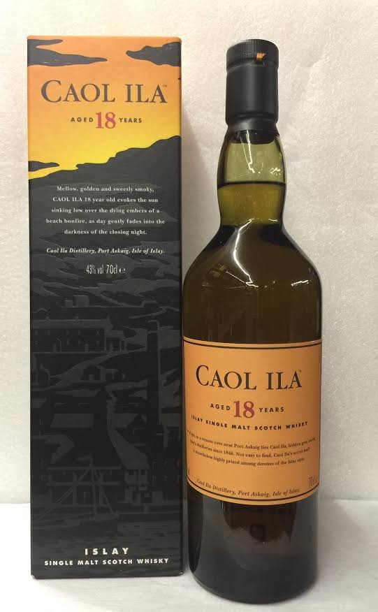 卡爾里拉CAOL ILA18年艾雷 700ml 43%                          