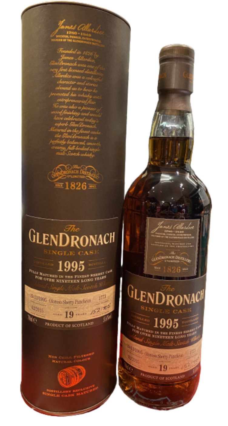 格蘭多納1995年19年1773桶 55.6% 700ml     
