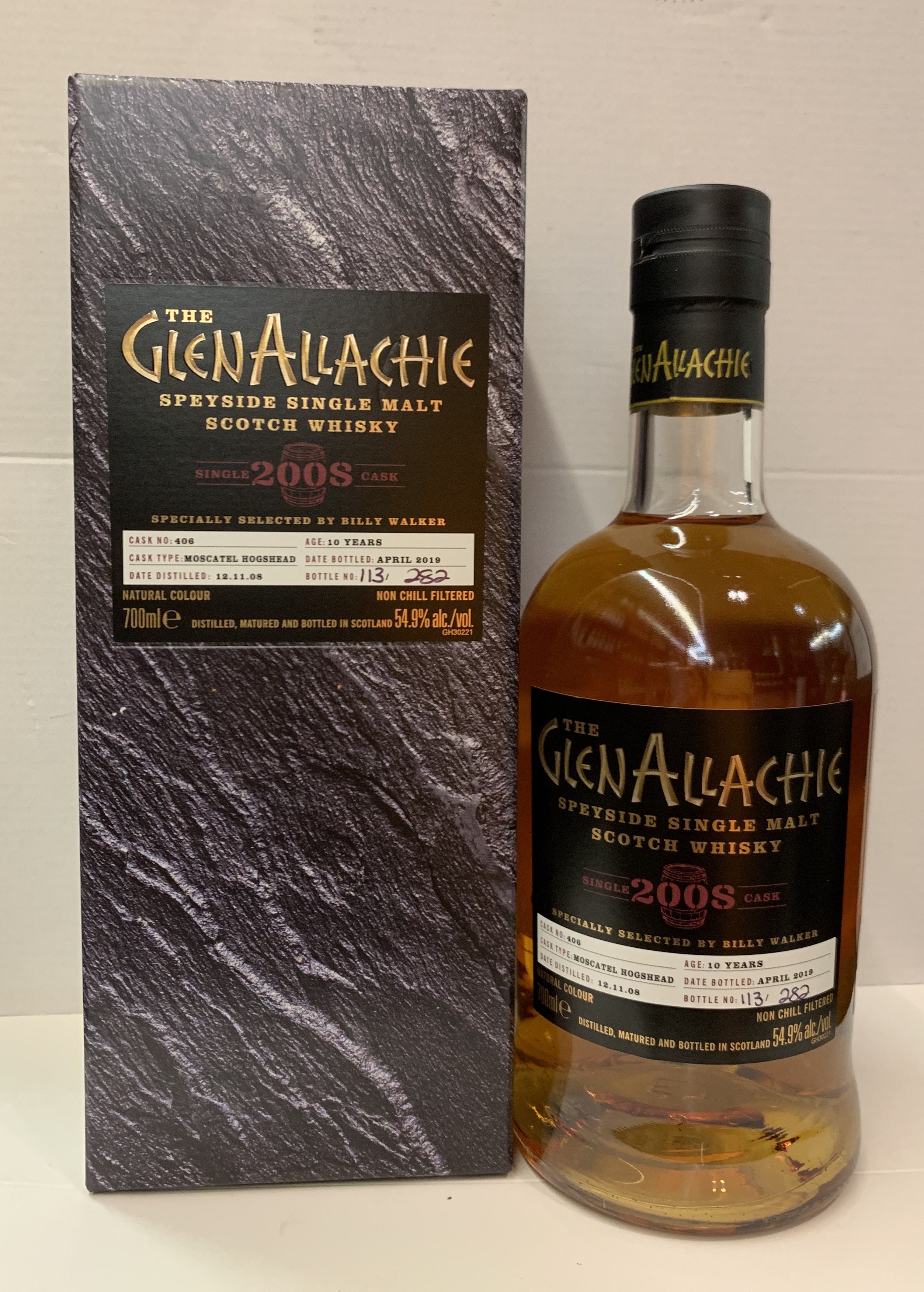 GlenAllachie 艾樂奇2008年10年 406桶原酒 700ml  54.9%