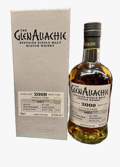 GlenAllachie 艾樂奇2009-2021年11年 7624桶 700ml 59.1% 