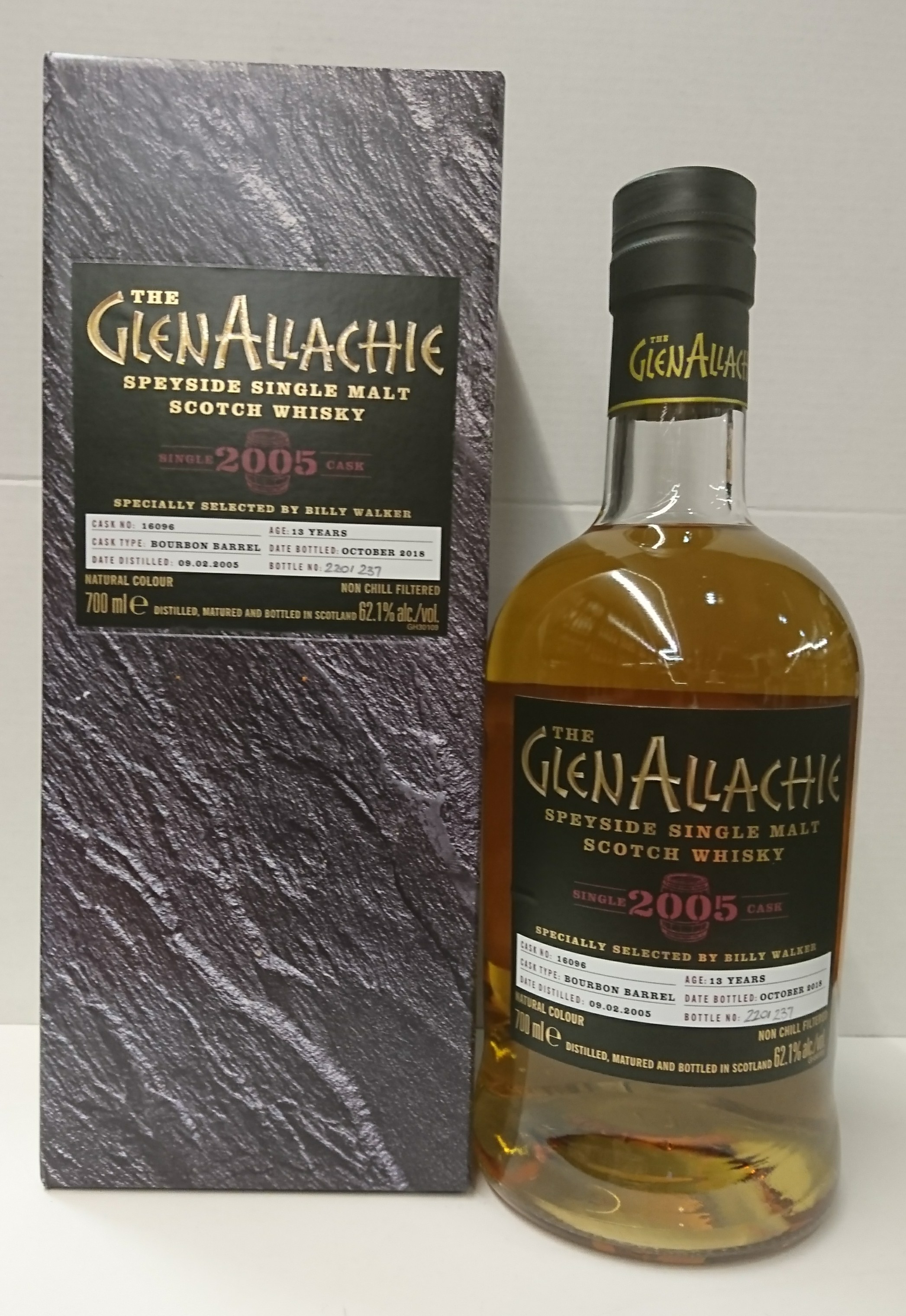 GlenAllachie 艾樂奇2005年13年單桶原酒威士忌 700ml  62.1%