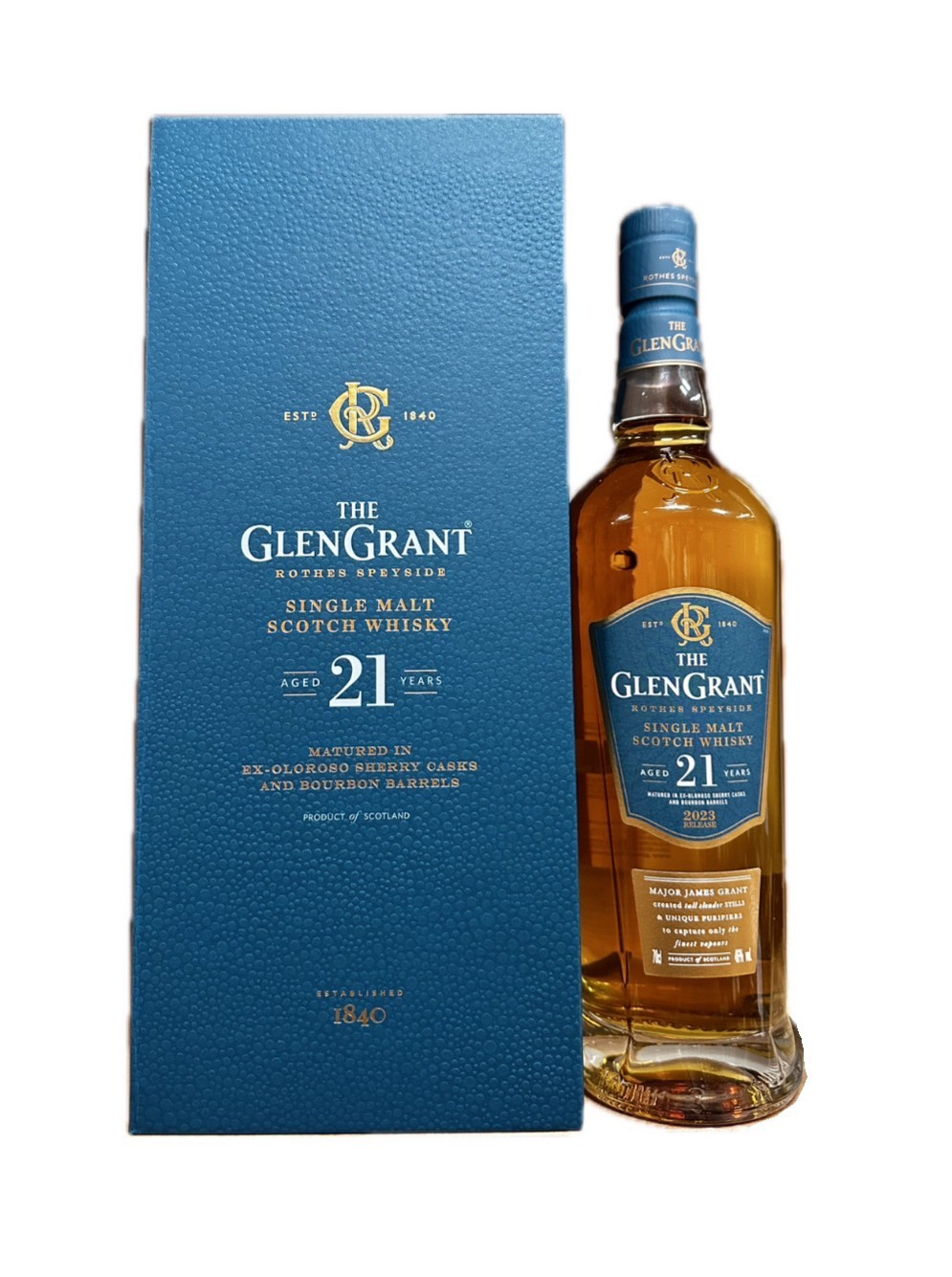格蘭冠21年單一麥芽威士忌 700ml 46%                               