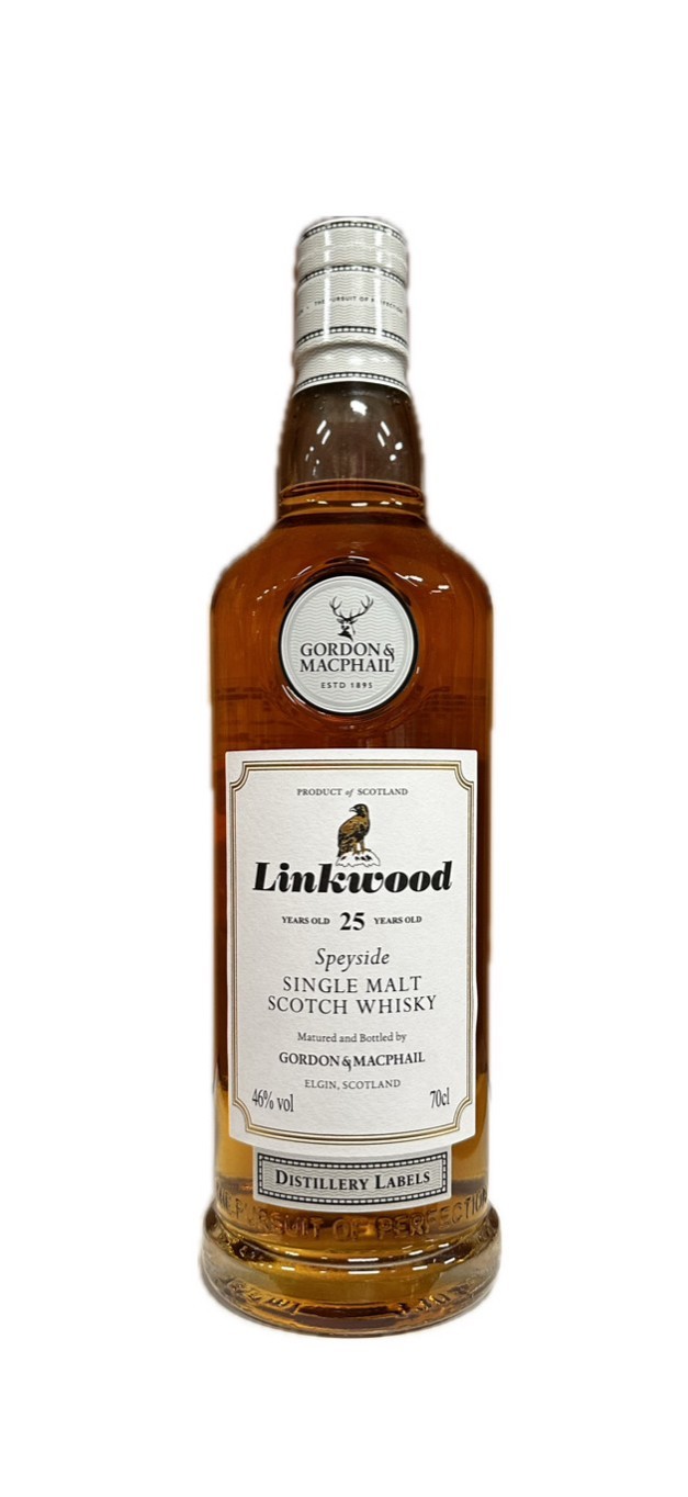 高登麥克菲爾酒廠印記LINKWOOD 25年雪莉桶 700ml 46%