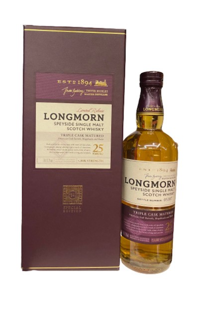 龍摩恩25年威士忌 700ml 52.2%                       