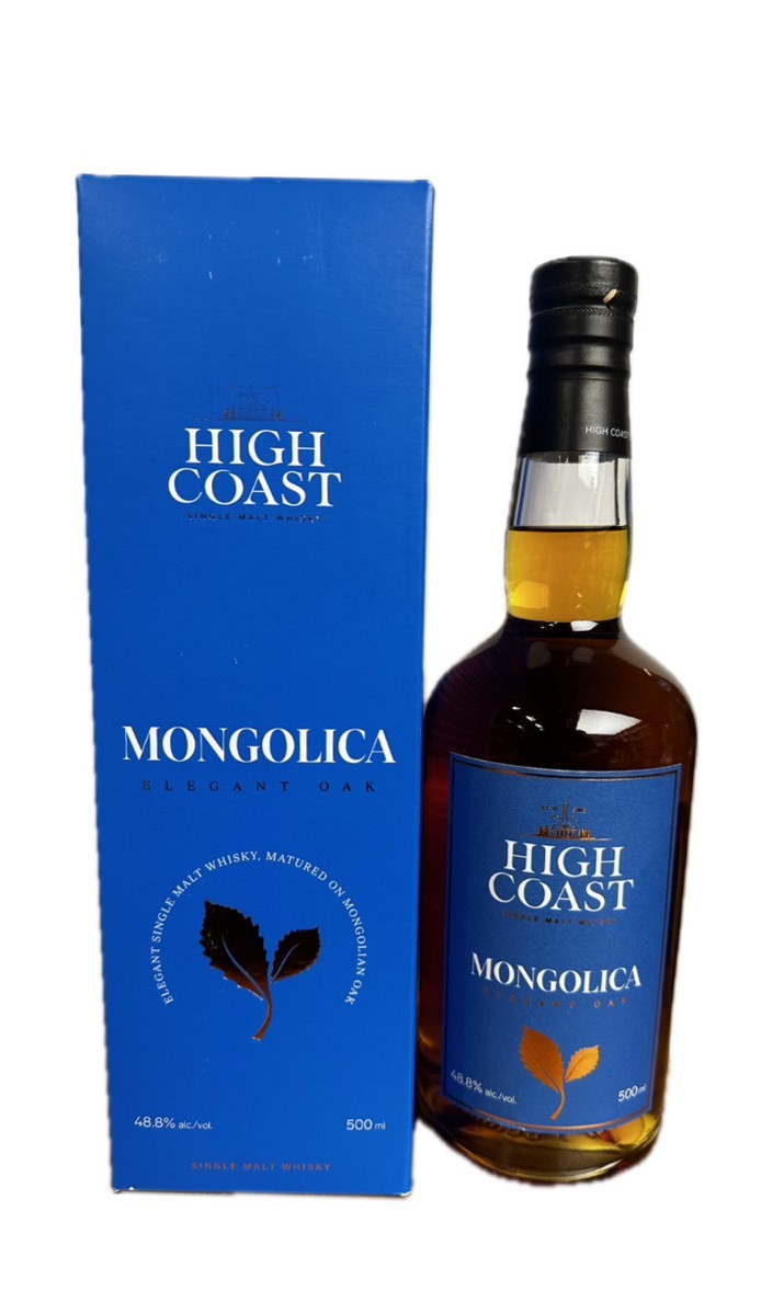 瑞典高岸蒙古櫟MONGOLICA橡木桶威士忌 500ml 48.8%          