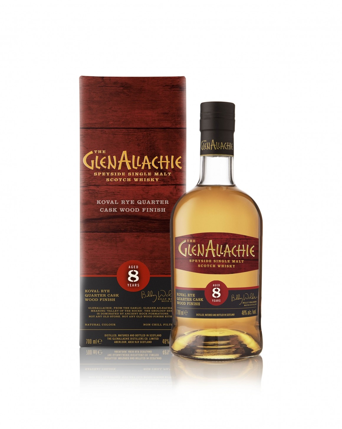 GlenAllachie 艾樂奇8年黑麥風味桶威士忌 700ml  48%