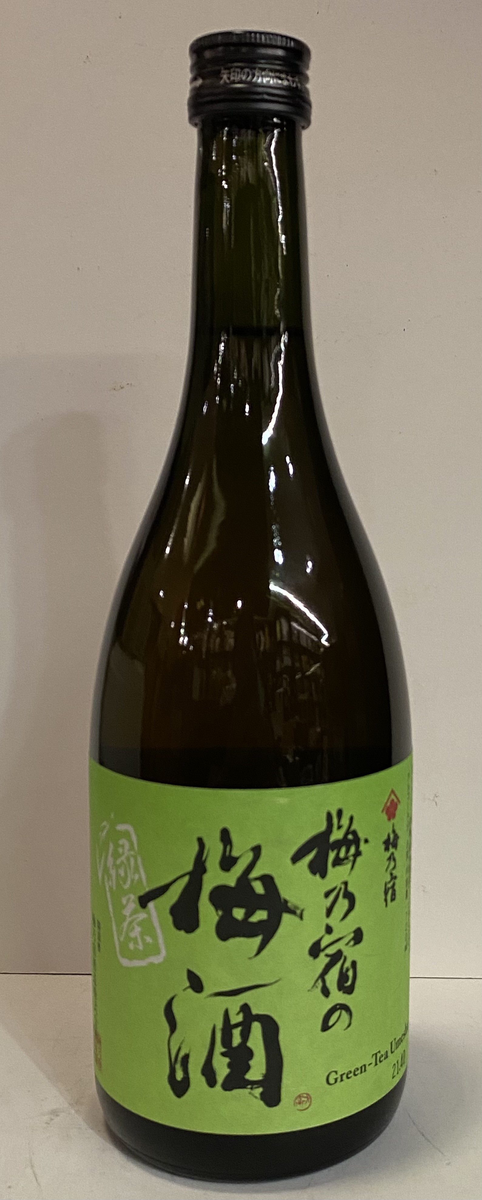 梅乃宿綠茶梅酒 720ml 8%                                     