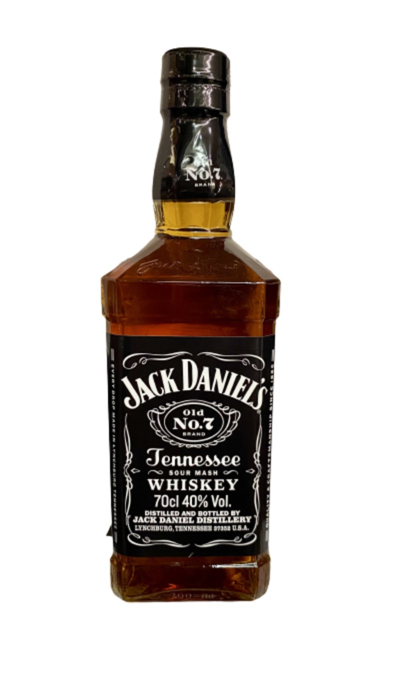 傑克丹尼田納西威士忌700ml 40%                               