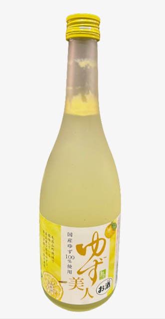 日本柚子美人柚子酒 720ml 8%                                    