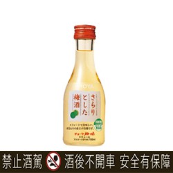 蝶矢*CHOYA梅酒玻璃瓶180ml-10% 