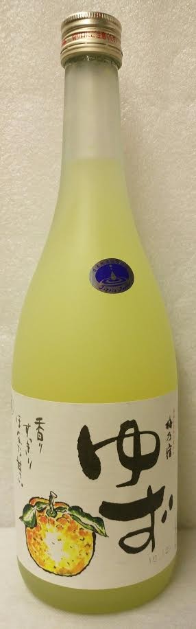 梅乃宿柚子酒720ml 8%                                     