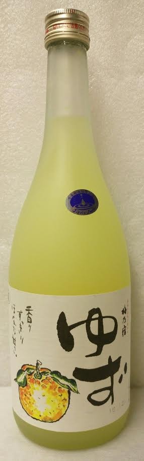 梅乃宿柚子酒1800ml 8%                                     