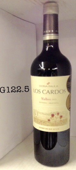 阿根廷*唐璜酒莊-卡多斯馬爾貝克紅酒700ml-14%   