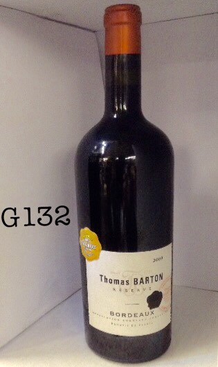 法國*湯瑪斯巴頓典藏波爾多紅酒750ml-13.5% 