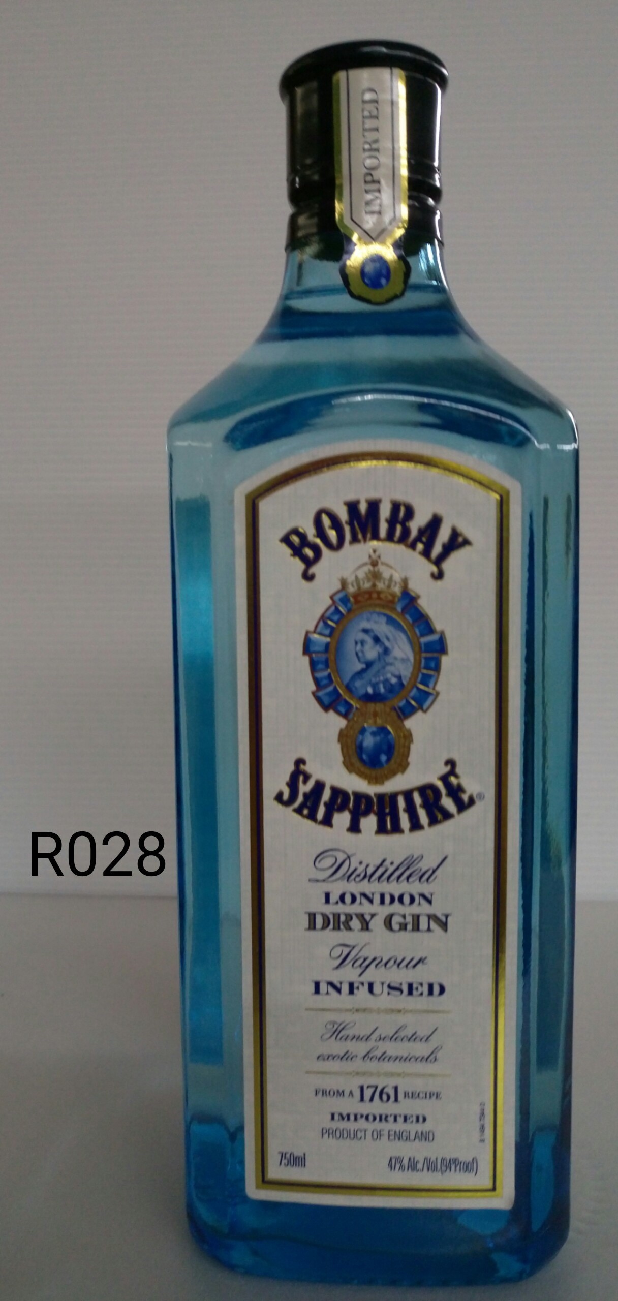 英國*龐貝藍鑽特級琴酒-750ml-47%