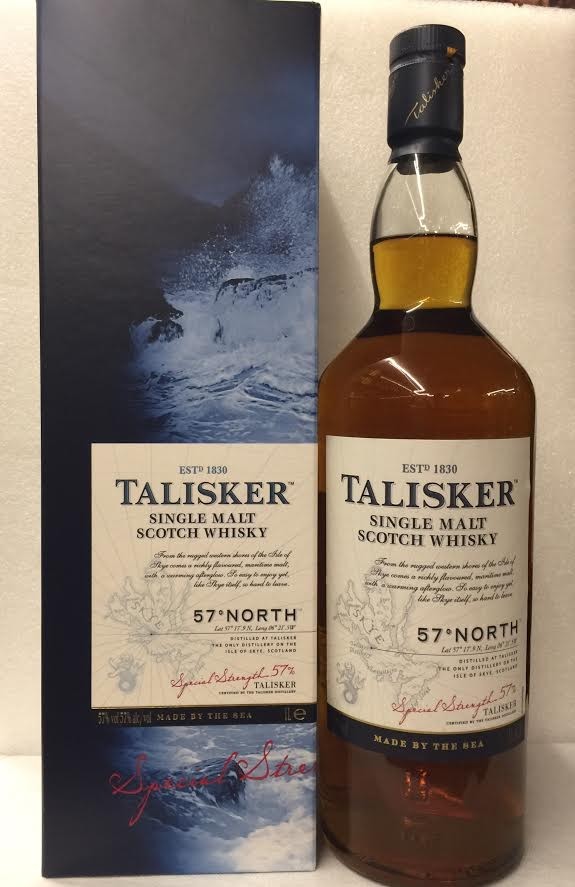 Talisker 泰斯卡北緯57度單一麥芽1000ml-57%                       