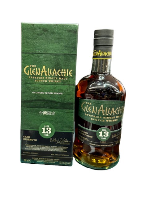 GlenAllachie 艾樂奇13年威士忌台灣限定第二版 700ml 53.5%