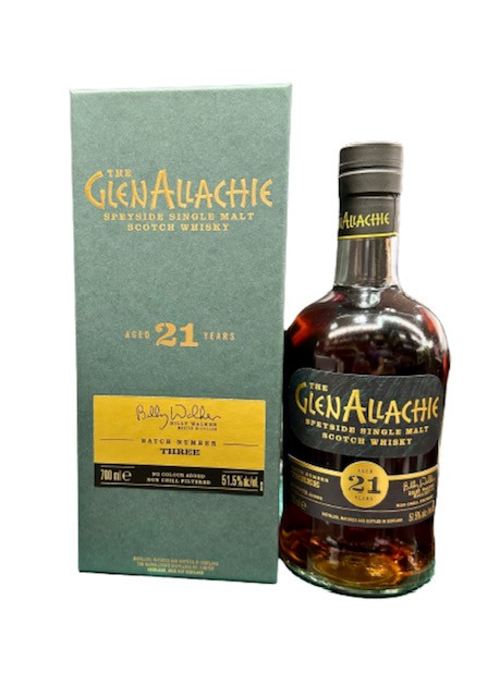 GlenAllachie 艾樂奇21年原酒裝瓶核心系列第三版 700ml 51.5%