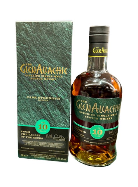 GlenAllachie 艾樂奇10年原酒威士忌 700ml  57.2% Batch8